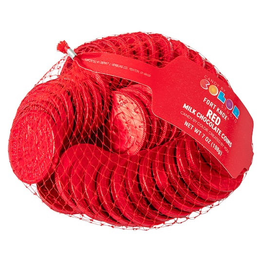 Michaels, Candy by Color Studio Fort Knox® Milk Chocolate Coins – Category: Candy